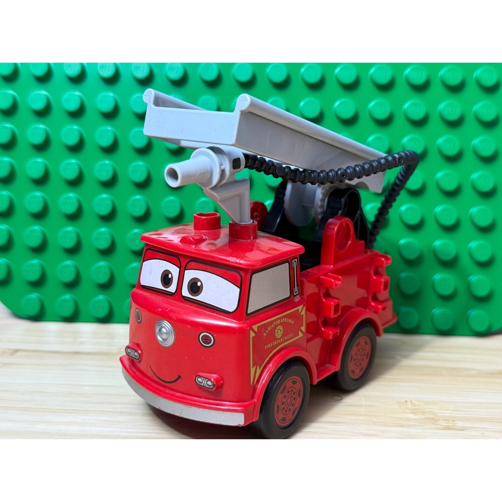 LEGO Duplo Disney Pixar Cars Red Fire Truck Radiator Springs Fire Engine 5828